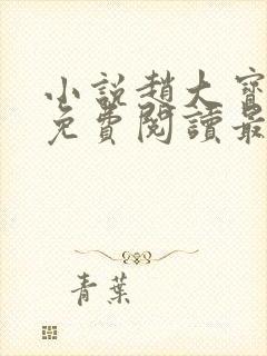 小说赵大宝苏媚免费阅读最新章节