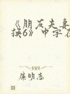 《朋友夫妻:交换6》中字在线