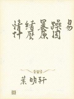 情绪暴躁易怒是什么原因