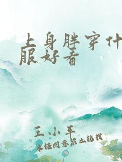 上身胖穿什么衣服好看