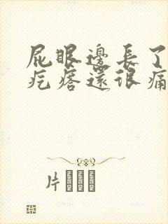 屁眼边长了个硬疙瘩还很痛怎么回事