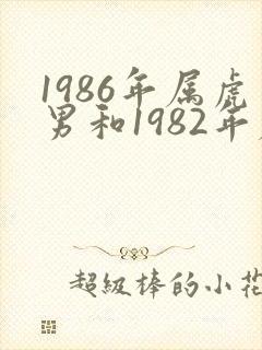 1986年属虎男和1982年属狗女配吗