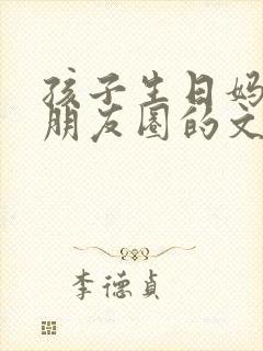 孩子生日妈妈发朋友圈的文案