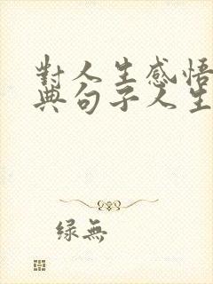 对人生感悟的经典句子人生感悟短句