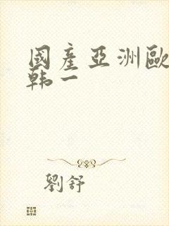 国产亚洲欧美日韩一