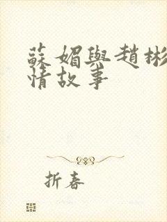 苏媚与赵彬的爱情故事