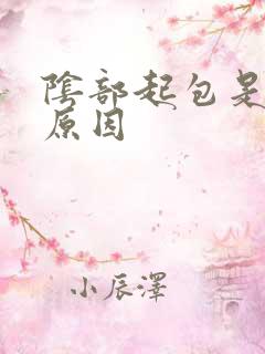 阴部起包是什么原因