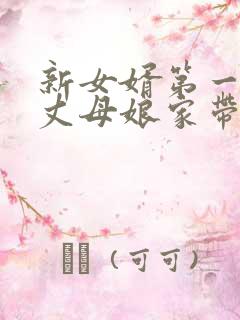 新女婿第一次去丈母娘家带什么礼物