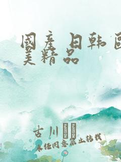 国产 日韩 欧美精品