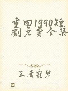 重回1990短剧免费全集免费播放