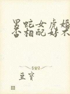 男蛇女虎婚姻是否相配好不好