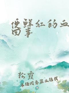 便鲜红的血怎么回事