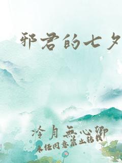 邪君的七夕皇妃