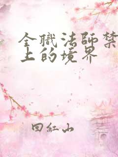 全职法师禁咒之上的境界