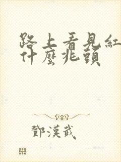 路上看见红蛇是什么兆头