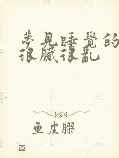 梦见睡觉的地方很脏很乱