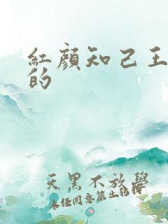 红颜知己王峰唱的