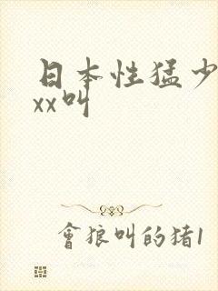 日本性猛少妇xxx叫