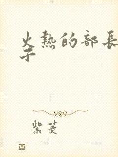 火热的部长的妻子