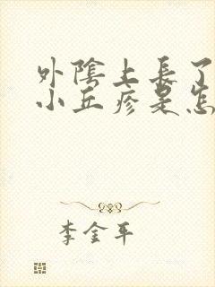 外阴上长了好多小丘疹是怎么回事