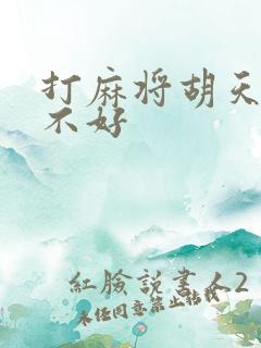 打麻将胡天胡好不好