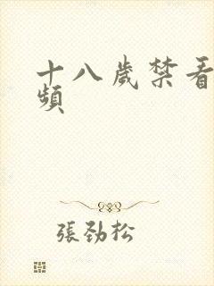 十八岁禁看的视频