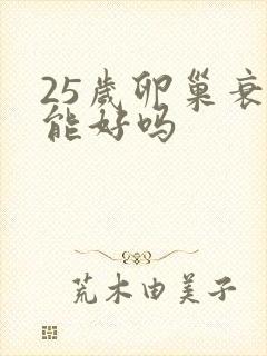 25岁卵巢衰退能好吗