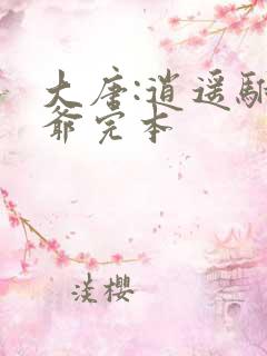 大唐:逍遥驸马爷完本