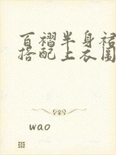 百褶半身裙怎么搭配上衣图片