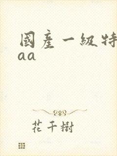 国产一级特黄aaa