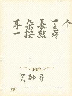 耳朵长了个硬包一按就疼