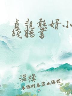 贞观憨婿小说在线听书