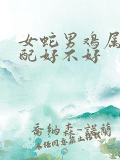 女蛇男鸡属相婚配好不好