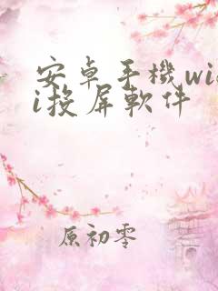 安卓手机wifi投屏软件