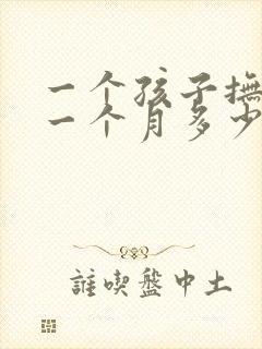 一个孩子抚养费一个月多少钱