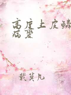 高度上皮鳞状内病变