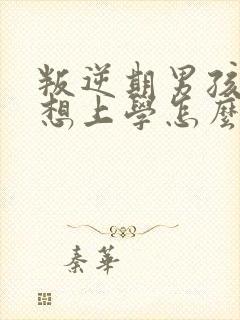 叛逆期男孩子不想上学怎么办