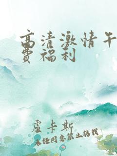 高清激情午夜免费福利