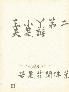 王小丫第二任丈夫是谁