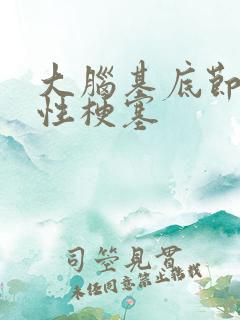 大脑基底节腔隙性梗塞