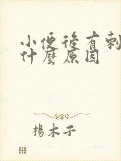 小便后有刺痛感什么原因