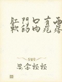 肛门口有两个软软的肉疙瘩是什么