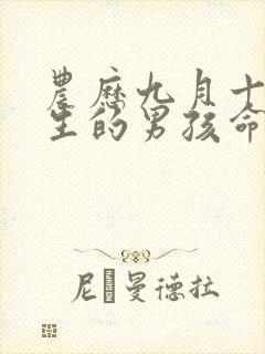 农历九月十九出生的男孩命运好不好