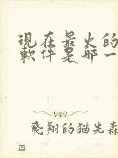 现在最火的交友软件是哪一款