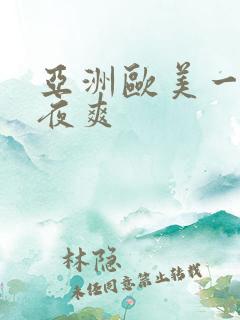 亚洲欧美一级夜夜爽