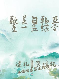 欧美日韩亚洲国产一区综合