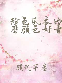 粉色风衣内搭什么颜色好看