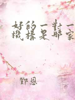 好的一对一辅导机构是哪家