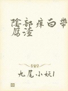 阴部痒白带成豆腐渣