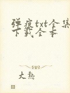 弹痕txt全集下载全本
